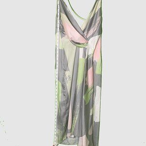 ASOS Silky Satin Dress - Flowy, shiny, beautiful! Size XS - US 2